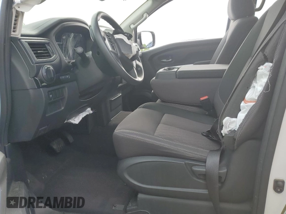 2023 Nissan Titan SV с VIN 1N6AA1EE2PN111512, выставлен на аукционе Copart как лот 57320295 с пробегом 38 921 миль миль и Списание • Salvage title. История ставок и продаж доступна на DreamBid. Изображение 7.