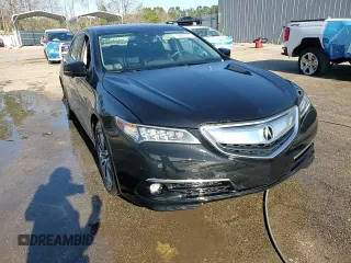 2015 Acura TLX Advance with VIN 19UUB2F79FA009585, listed as a Copart auction lot 48476795 with 89,985 mi miles and Salvage title. Bid and sale history available at DreamBid. Image 13.