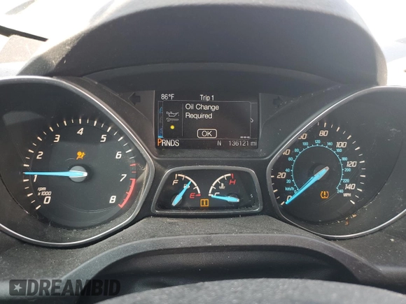 2016 Ford Escape SE z VIN 1FMCU9G95GUC20713, wystawiony jako Copart lot #56719445 z przebiegiem 136 121 mil mil oraz Szkoda całkowita • Salvage title. Historia ofert i sprzedaży dostępna na DreamBid. Obrazek 9.