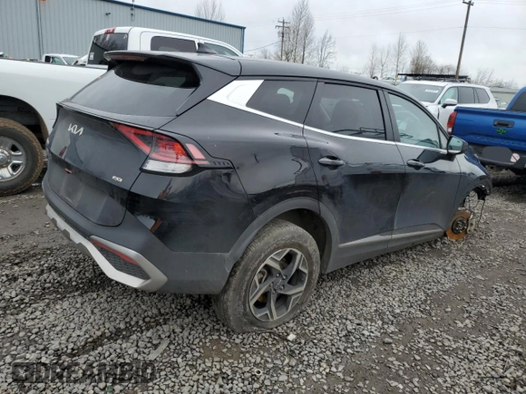 2024 Kia Sportage LX with VIN KNDPUCDF9R7224195, listed as a Copart auction lot 45720805 with Not Provided miles and Salvage Title. Bid and sale history available at DreamBid. Image 3.