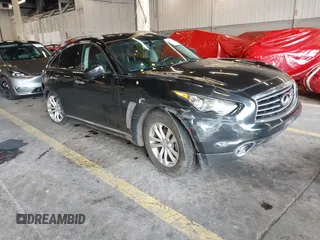 2016 Infiniti QX70 z VIN JN8CS1MW7GM400558, wystawiony jako IAAI lot #40917829 z przebiegiem 149 885 mil mil oraz . Historia ofert i sprzedaży dostępna na DreamBid. Obrazek 1.