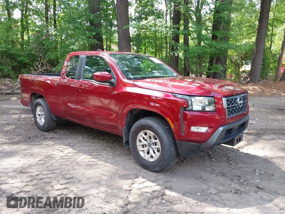 2024 Nissan Frontier SV with VIN 1N6ED1CM8RN608733, listed as a IAAI auction lot 42458774 with 8,871 mi miles and . Bid and sale history available at DreamBid. Image 1.