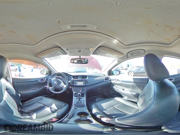 2017 Nissan Sentra SR with VIN 3N1AB7AP1HY351300, listed as a Copart auction lot 52052435 with 86,700 mi miles and Salvage Title. Bid and sale history available at carsss.com. Image 12.
