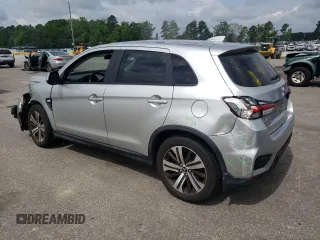 2020 Mitsubishi Outlander ES with VIN JA4AP3AU4LU021461, listed as a Copart auction lot 60863715 with 99,147 mi miles and Salvage title. Bid and sale history available at DreamBid. Image 2.