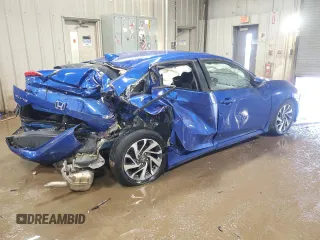 2017 Honda Civic Sedan EX with VIN 19XFC2F77HE035056, listed as a Copart auction lot 49840265 with 128,743 mi miles and Salvage Title. Bid and sale history available at carsss.com. Image 3.