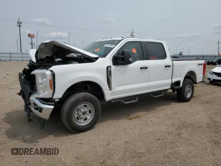 2024 Ford F-250 XL with VIN 1FT7W2BA4REF18353, listed as a Copart auction lot 59164945 with 15,155 mi miles and Salvage title. Bid and sale history available at DreamBid. Image 1.