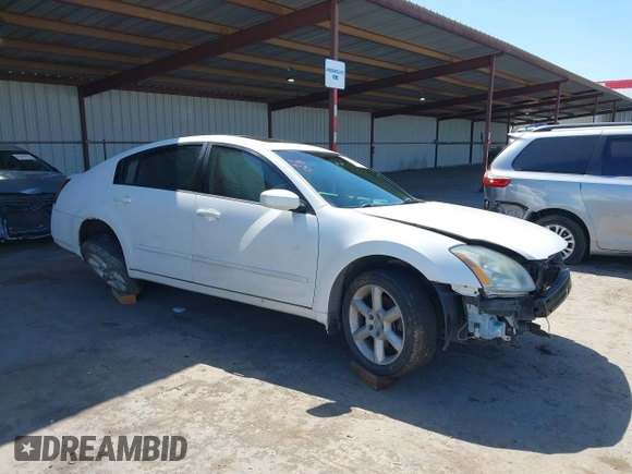 2005 Nissan Maxima SE z VIN 1N4BA41E45C827695, wystawiony jako IAAI lot #41988203 z przebiegiem 94 945 mil mil oraz . Historia ofert i sprzedaży dostępna na DreamBid. Obrazek 1.