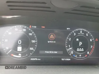 2020 Land Rover Range Rover z VIN SALGR2SUXLA572829, wystawiony jako Copart lot #81239604 z przebiegiem 43 478 mil mil oraz Szkoda całkowita • Salvage title. Historia ofert i sprzedaży dostępna na DreamBid. Obrazek 9.