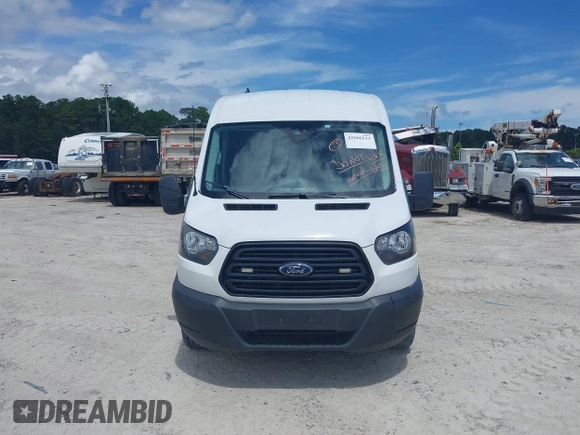 2019 Ford Transit z VIN 1FTYR2CM9KKB07381, wystawiony jako IAAI lot #42506233 z przebiegiem 96 311 mil mil oraz . Historia ofert i sprzedaży dostępna na DreamBid. Obrazek 12.