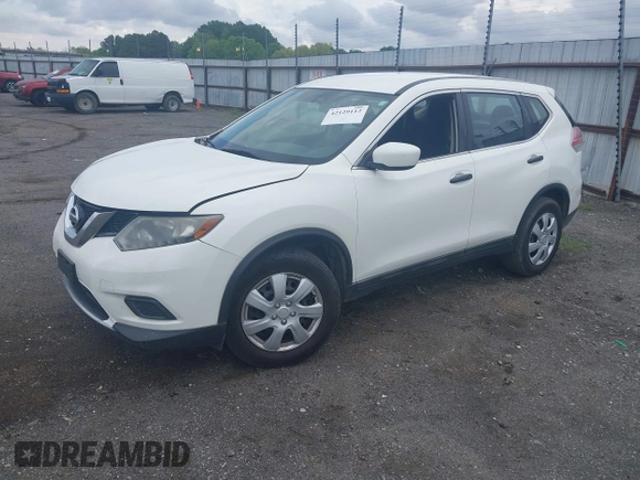2016 Nissan Rogue SV with VIN 5N1AT2MT8GC741903, listed as a IAAI auction lot 42129112 with 188,576 mi miles. Bid and sale history available at carsss.com. Image 18.