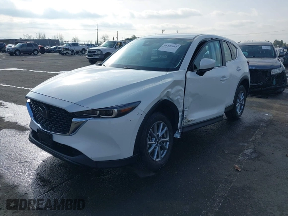 2023 Mazda CX-5 2.5 S with VIN JM3KFBAM8P0211954, listed as a IAAI auction lot 41146681 with 16,174 mi miles. Bid and sale history available at carsss.com. Image 17.