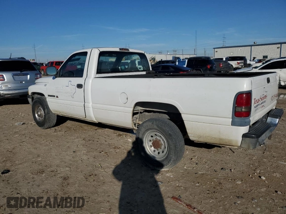 2002 Dodge Ram 2500 with VIN 3B7KC26Z22M269313, listed as a Copart auction lot 44688745 with 217,864 mi miles and Salvage Title. Bid and sale history available at carsss.com. Image 2.