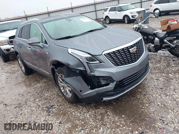 2020 Cadillac XT5 Premium Luxury FWD with VIN 1GYKNCRS2LZ139766, listed as a IAAI auction lot 41949393 with 59,335 mi miles and . Bid and sale history available at carsss.com. Image 1.