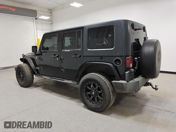 2008 Jeep Wrangler Unlimited Rubicon with VIN 1J8GA69138L590059, listed as a Copart auction lot 46785355 with 120,282 mi miles and Clean Title. Bid and sale history available at carsss.com. Image 2.