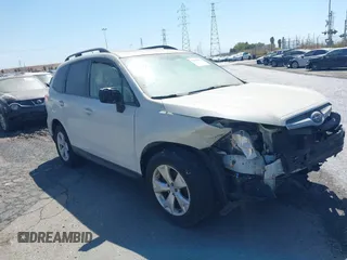 2014 Subaru Forester Premium with VIN JF2SJAECXEH528573, listed as a IAAI auction lot 35535393 with 67,514 mi miles and . Bid and sale history available at DreamBid. Image 1.
