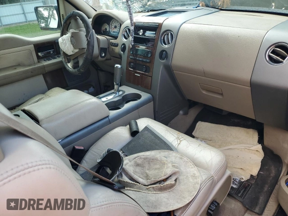 2004 Ford F-150 XLT with VIN 1FTPX14574NB65025, listed as a Copart auction lot 64567655 with 293,376 mi miles and Salvage title. Bid and sale history available at DreamBid. Image 8.