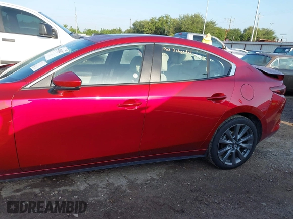 2025 Mazda 3 S Preferred with VIN 3MZBPACM2SM454885, listed as a IAAI auction lot 42502627 with 12,034 mi miles and . Bid and sale history available at DreamBid. Image 14.