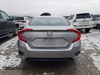 2017 Honda Civic Sedan LX with VIN 19XFC2F50HE230334, listed as a Copart auction lot 44577635 with 90,791 mi miles and Salvage Title. Bid and sale history available at carsss.com. Image 6.