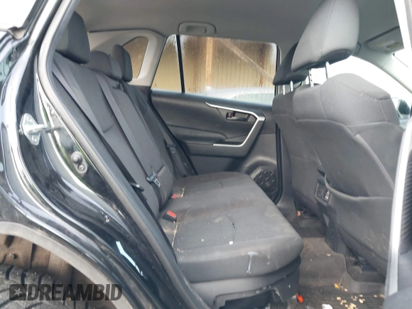 2021 Toyota RAV4 Hybrid LE with VIN 4T3M6RFV8MU028461, listed as a IAAI auction lot 41868616 with 80,233 mi miles. Bid and sale history available at carsss.com. Image 8.