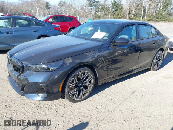 2024 BMW 5 Series 540i xDrive with VIN WBA63FJ02RCS54160, listed as a IAAI auction lot 41282553 with 14,633 mi miles. Bid and sale history available at carsss.com. Image 17.