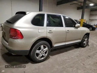 2004 Porsche Cayenne S with VIN WP1AB29P64LA71748, listed as a Copart auction lot 44429705 with 103,511 mi miles and Salvage Title. Bid and sale history available at carsss.com. Image 3.