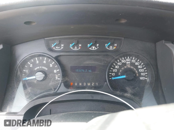 2013 Ford F-150 XL with VIN 1FTFX1EFXDFD87216, listed as a IAAI auction lot 42070988 with 153,676 mi miles. Bid and sale history available at carsss.com. Image 7.