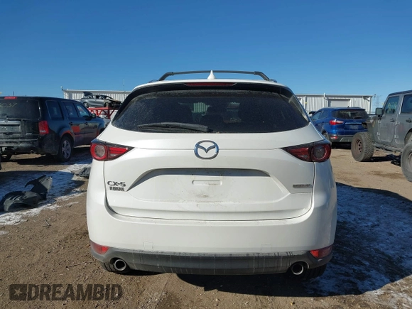 2020 Mazda CX-5 Grand Touring with VIN JM3KFADM5L1815374, listed as a IAAI auction lot 41416077 with 44,190 mi miles. Bid and sale history available at carsss.com. Image 15.