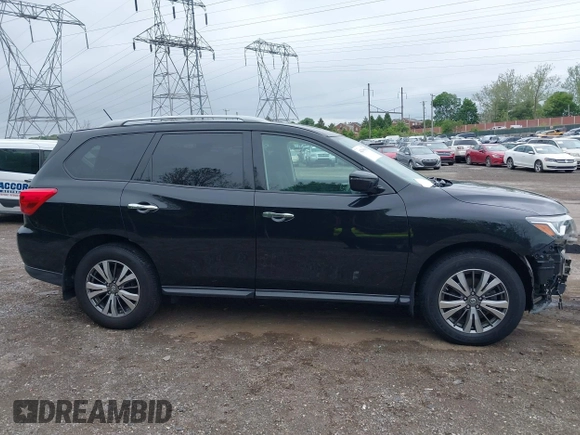 2018 Nissan Pathfinder SL with VIN 5N1DR2MM7JC675369, listed as a IAAI auction lot 42190663 with 60,006 mi miles and . Bid and sale history available at DreamBid. Image 14.