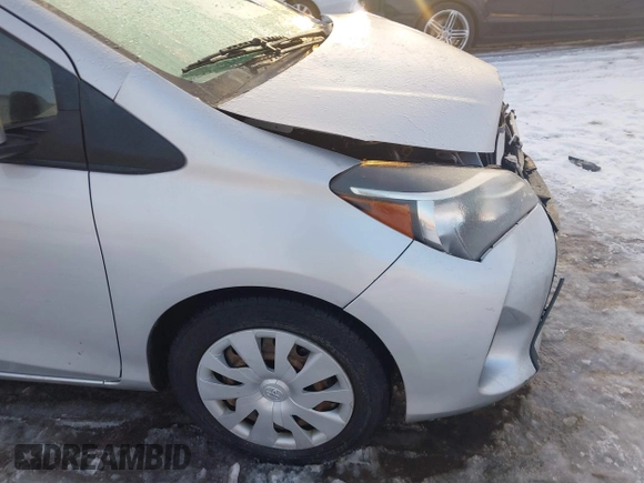 2015 Toyota Yaris L with VIN VNKJTUD36FA036518, listed as a IAAI auction lot 41233406 with 138,481 mi miles. Bid and sale history available at carsss.com. Image 17.
