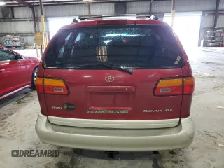 2000 Toyota Sienna LE with VIN 4T3ZF13C0YU258575, listed as a Copart auction lot 53016635 with 252,328 mi miles and Non repairable. Bid and sale history available at DreamBid. Image 6.
