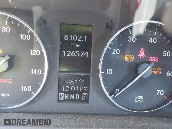 2005 Mercedes-Benz C 230 Kompressor with VIN WDBRF40J65F640304, listed as a IAAI auction lot 41331344 with 126,574 mi miles and . Bid and sale history available at DreamBid. Image 7.