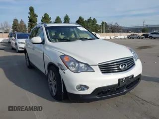 2014 Infiniti QX50 Journey with VIN JN1BJ0HPXEM210387, listed as a IAAI auction lot 41692201 with 27,549 mi miles. Bid and sale history available at carsss.com. Image 1.
