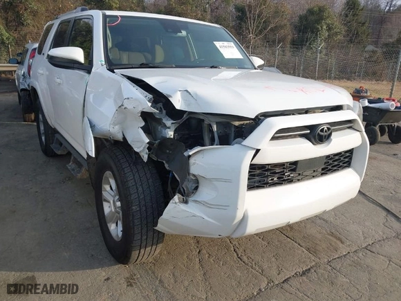 2021 Toyota 4Runner SR5 with VIN JTEEU5JR3M5239888, listed as a IAAI auction lot 41503559 with 154,147 mi miles. Bid and sale history available at carsss.com. Image 6.