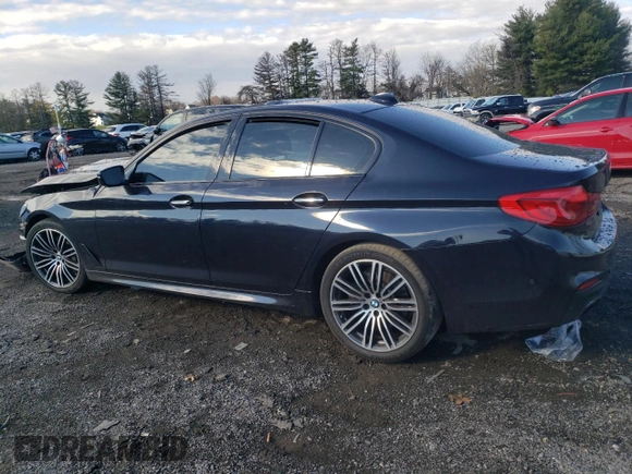 2017 BMW 5 Series 530i xDrive with VIN WBAJA7C33HG904294, listed as a Copart auction lot 81557244 with Not Provided miles and Salvage Title. Bid and sale history available at carsss.com. Image 2.