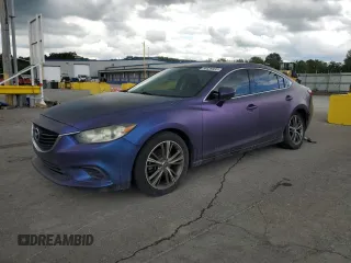 2014 Mazda 6 i Touring with VIN JM1GJ1V65E1153957, listed as a Copart auction lot 58539935 with 123,155 mi miles and Salvage title. Bid and sale history available at DreamBid. Image 1.