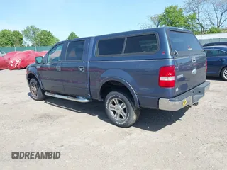 2006 Ford F-150 XLT with VIN 1FTPW14556KB60879, listed as a IAAI auction lot 42154667 with 124,912 mi miles and . Bid and sale history available at carsss.com. Image 3.