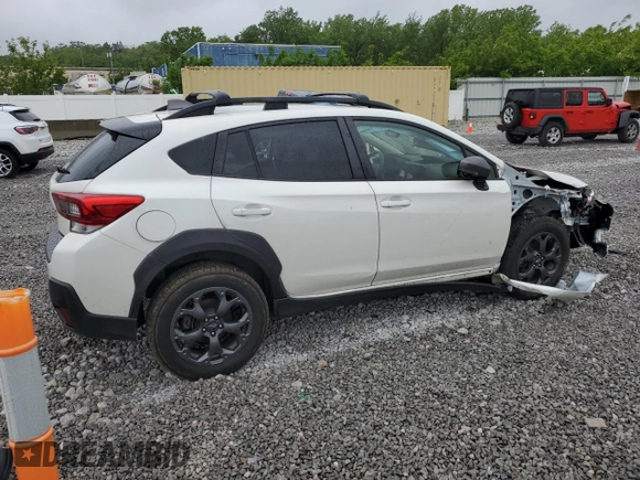 2023 Subaru Crosstrek Special Sports with VIN JF2GTHSC1PH249318, listed as a Copart auction lot 57592325 with 42,071 mi miles and Salvage title. Bid and sale history available at DreamBid. Image 3.