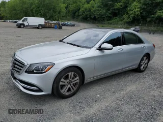 2018 Mercedes-Benz S 560 z VIN WDDUG8GB9JA385563, wystawiony jako Copart lot #60034405 z przebiegiem 42 097 mil mil oraz Szkoda całkowita • Salvage title. Historia ofert i sprzedaży dostępna na DreamBid. Obrazek 1.