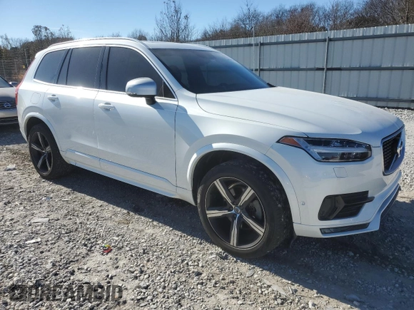 2018 Volvo XC90 R-Design with VIN YV4A22PM4J1214131, listed as a Copart auction lot 83677484 with 144,973 mi miles and Salvage Title. Bid and sale history available at carsss.com. Image 4.