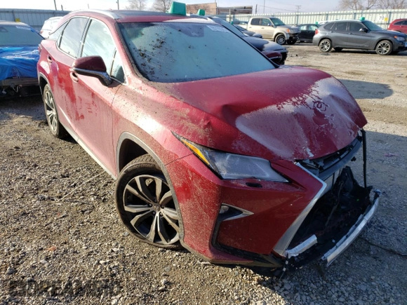 2017 Lexus RX with VIN 2T2BZMCA1HC104245, listed as a Copart auction lot 35776543 with 44,769 mi miles. Bid and sale history available at carsss.com. Image 4.