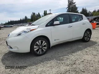 2015 Nissan LEAF S z VIN 1N4AZ0CP0FC317020, wystawiony jako Copart lot #55896255 z przebiegiem 44 930 mil mil oraz Szkody całkowita. Historia ofert i sprzedaży dostępna na DreamBid. Obrazek 1.
