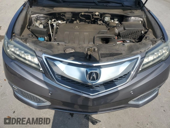 2017 Acura RDX Advance with VIN 5J8TB3H74HL011041, listed as a Copart auction lot 55409695 with 65,527 mi miles and Salvage title. Bid and sale history available at DreamBid. Image 12.