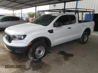 2021 Ford Ranger XL with VIN 1FTER1EH5MLD33007, listed as a Copart auction lot 54456065 with 47,300 mi miles and Salvage title. Bid and sale history available at DreamBid. Image 1.