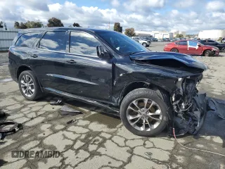 2019 Dodge Durango R/T with VIN 1C4SDHCT3KC582145, listed as a Copart auction lot 49098955 with 86,424 mi miles and Salvage title. Bid and sale history available at DreamBid. Image 4.