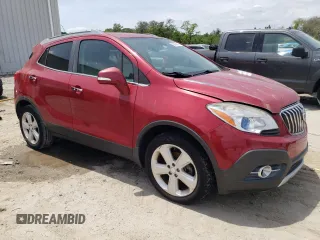 2016 Buick Encore Leather with VIN KL4CJCSB4GB731128, listed as a Copart auction lot 53834435 with 85,990 mi miles and Salvage Title. Bid and sale history available at DreamBid. Image 4.