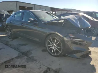 2023 Genesis G70 2.0T with VIN KMTG34TAXPU132530, listed as a Copart auction lot 83795954 with Not Provided miles and Non Repairable. Bid and sale history available at DreamBid. Image 4.