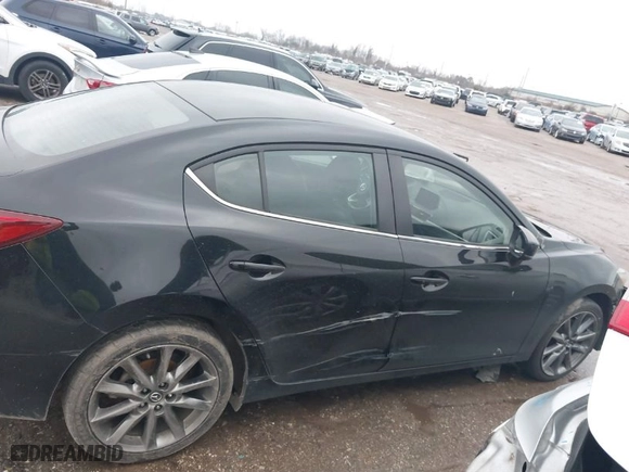 2018 Mazda Mazda3 4-Door Touring with VIN 3MZBN1V35JM243351, listed as a IAAI auction lot 41459525 with 55,765 mi miles. Bid and sale history available at carsss.com. Image 12.