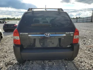 2006 Hyundai Tucson GLS with VIN KM8JN72D06U343113, listed as a Copart auction lot 71891754 with 195,945 mi miles and Clean Title. Bid and sale history available at carsss.com. Image 6.