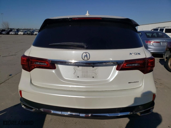 2017 Acura MDX w/Technology Pkg with VIN 5FRYD4H51HB037682, listed as a Copart auction lot 88581935 with 132,892 mi miles and Salvage Title. Bid and sale history available at carsss.com. Image 6.