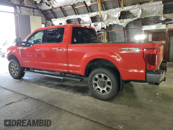 2020 Ford F-350 XL with VIN 1FT8W3BT5LEE91991, listed as a Copart auction lot 59532065 with 93,217 mi miles and Salvage title. Bid and sale history available at DreamBid. Image 2.